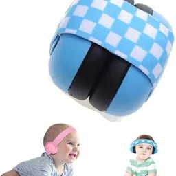 Blue Ear Muffs for Noise Reduction | Soundproof Earmuffs Babies for 0-3 Years Ear Muff-image-10