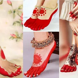 oletsun Best Red Alta Mahawar for Hands & Feet Mahawar Alta-picture-0