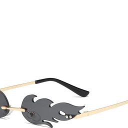 Toughened Glass Lens Cat-eye Sunglasses (Free Size)-picture-22