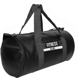 20 L Gym Duffel Bag - Stylish Duffel Bags for men,Water Resistant Women Dufel Bag,Sport Travel gym bag - Black-image-59