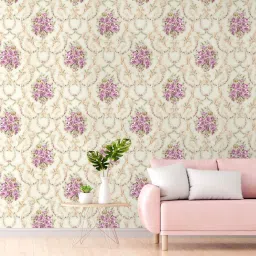 Floral & Botanical Multicolor Wallpaper-image-30