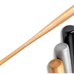 star (Heavy Duty)Natural Wood Baseball Bat unisex baseball {natural @..} Willow BaseballBat For 15+ Yrs-image-57
