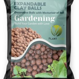 Organic Clay Balls, Hydrotons, Lightweight Expanded Clay Aggregate (LECA) for Hydroponics, Aeroponics & Aquaponics, Aquaculture Plant Garden Soil Fertilizer-image-49
