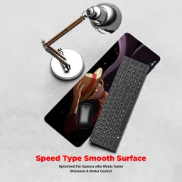 UNITY One Piece Luffy Desk Mat Water-Resistant Gaming Mouse Mat For Home & Office Mousepad image 3