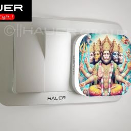 DIVINE SERIES Premium HANUMAN Night Light Devotional-Glow For Peace & Success Night Lamp-image-2