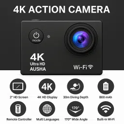 REO 4K M4 Sports Camera Action Camera 4k16MP Wifi 30M Waterproof Action Camera Sports DV Camcorder Sports and Action Camera-picture-28