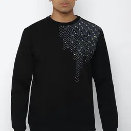 allen solly Men Full Sleeve Solid Sweatshirt-picture-17