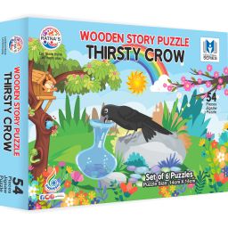 Thirsty Crow Wooden Story Puzzle for Kids (54 Pieces) (2440)-15