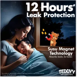 teddyy Easy Diaper Pants with Rash Protection and 3x Faster absorption Technology - M image 3