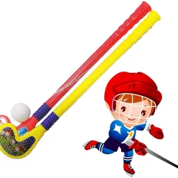 Hockey Stick for Kids 2 Hockey Sticks 2 Ball Kids (3-6Year) Set of 2 Hockey Stick - 24 inch-image-64