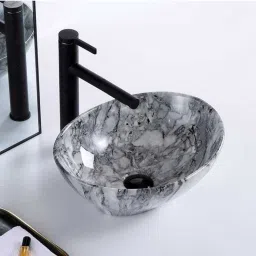 Premium Designer Ceramic Wash Basin Counter top basin(16x13x5.5) NEK BOAT Table Top Basin-image-97