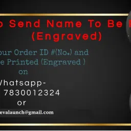 gojeeva Customised Name Acrylic LED Base Lamp Table Lamp image 4