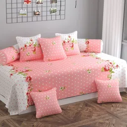 Polycotton Floral Diwan Set-picture-23