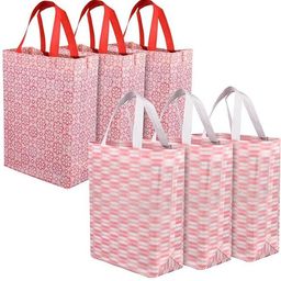 kuber industries Unisex-Adult Shopping Handbag| Grocery Shopping Bag | Carry Bag Pack of 6 Grocery Bags-picture-3
