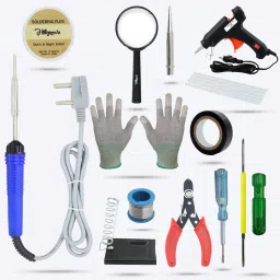 HGCM97M1 13in1 Soldering Iron Tool Kit (ESD) Gloves,Magnifying Glass 25 W Simple-27