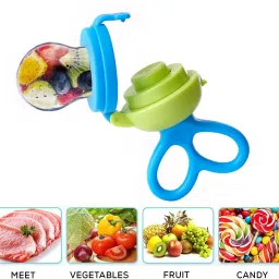 baybee Best Food Feeder Pacifier Fruit Nibbler Infant Silicone Teether Toy with Storage Teether image 5