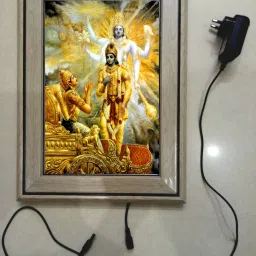 KRISHNA UPDESH FRAME 15.5 inch LED PHOTO FRAME-11