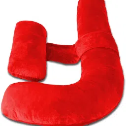 Upgrad Multifunctional H Shaped Microfibre Solid Pregnancy Pillow Pack of 1-image-88