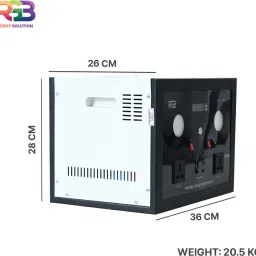 rgb VOLT BUDDY 1100VA Inverter with Integrated Lithium Battery with 12 Years Life Pure Sine Wave Inverter image 5