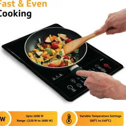 v-guard 1600 W Induction Cooktop Push Button image 2