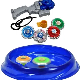 New Beyblades 8-in-2 Metal Fighter Fury with Fight Ring and Handle Launcher for Kids combo 2 pack-image-33