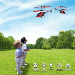 jrclub Gravity sensor RC Helicopter with Safety Sensor and 3D Light - Pack of 1 image 5