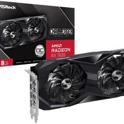ASRock RX 7600 GDDR6 8 GB AMD Radeon Chipset 128 bit 2695 MHz Graphics Card-38