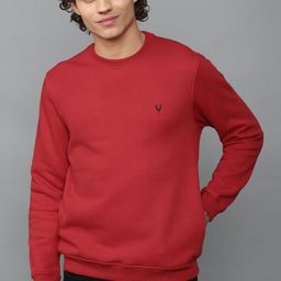 allen solly Men Full Sleeve Solid Sweatshirt-picture-42