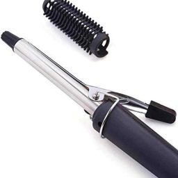 JS INDIA Iron Rod Brush Styler Hair Care Curler Curl Curling Straightener Electric Hair Curler-0