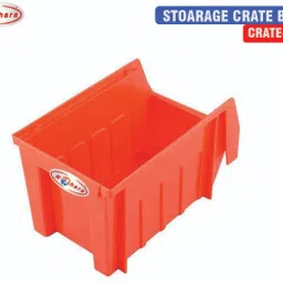 Plastic NOHARA PLASTIC STORAGE BIN CRATE 20 LTR Storage Basket-image-43