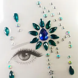 COLOR STYLE Temporary Body Jewel Face & Eye Bindi-17
