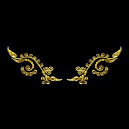 Comet Busters Handcrafted Face Gems Rave Eye Decoration Eye Jewels Eye Bindi - Gold-34
