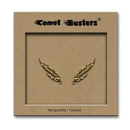 Comet Busters 2 Pcs Eye Stickers - Gold-Toned-image-80