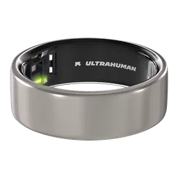 Ultrahuman Ring Air Smart Ring with Activity Tracker (Size 5, Upto 100 Meter Water Resistant, Raw Titanium)-19