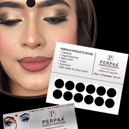 PERPAA Red & Black Kumkum Round Bindi Book image 4