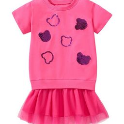 StyleCast x Revolte Girls Pink Drop-Waist Cotton Midi Dress-image-21