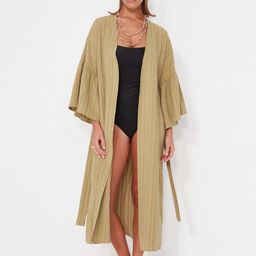 Trendyol Self Design Swimwear Cover up-image-28