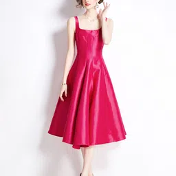 JC Collection A-Line Midi Casual Dress-picture-40