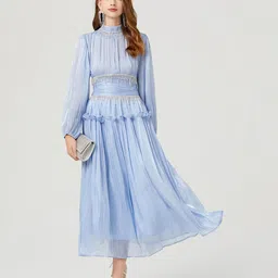 JC Collection Embellished Fit & Flare Midi Dress-image-32