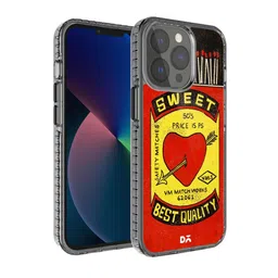 DailyObjects Transparent & Red Sweet Matchbox Stride 2.0  Printed iPhone 13 Pro Max Back Cover-22