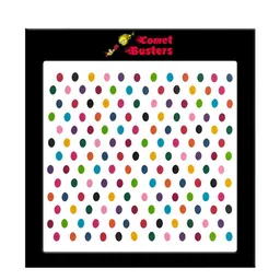 Comet Busters 156 Pcs Reusable Designer Bindis - Multicoloured-22
