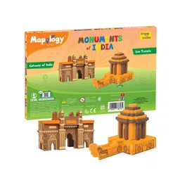 Imagimake Kids Skill Development Manual Operation Mapology Game-23