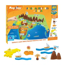 Imagimake Kids Multi Physical Feature Of India Puzzle-51