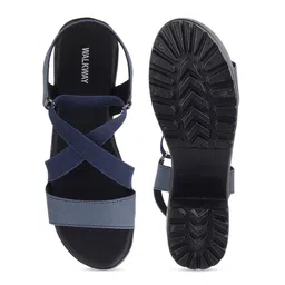 WALKWAY by Metro Woven Design Open Toe Block Heels image 3