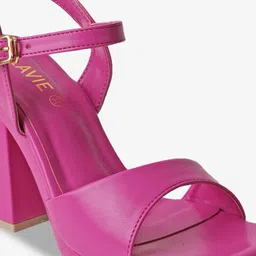 Lavie Open Toe Block Heels image 2