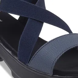 WALKWAY by Metro Woven Design Open Toe Block Heels image 5