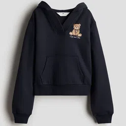 H&M Girls V-Neck Hoodie-picture-19