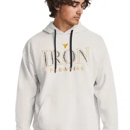 UNDER ARMOUR Project Rock Rival Fleece Hooded Sweatshirt-29