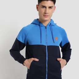 U.S. Polo Assn. Men Colourblocked Performance Hoodie-picture-16