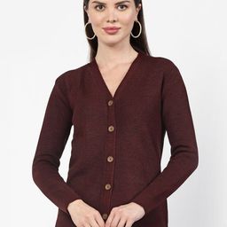 Kalt V Neck Long Sleeves Cardigan-picture-17